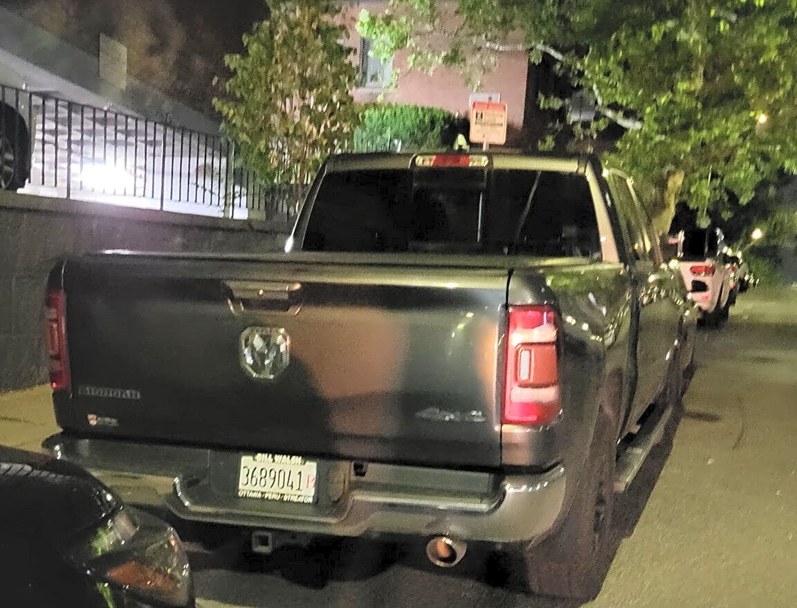 Image submitted with report