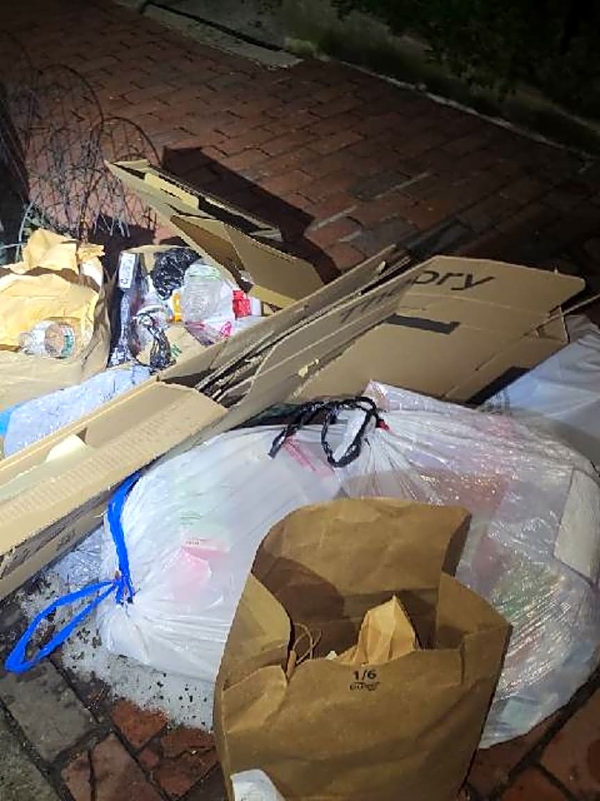 Image submitted with report