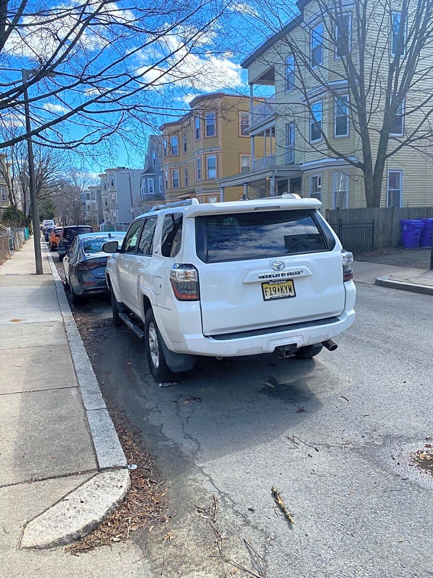 Image submitted with report