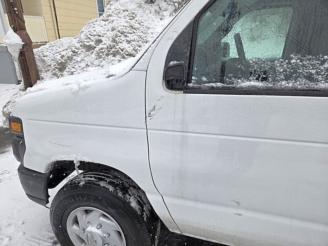 Image submitted with report