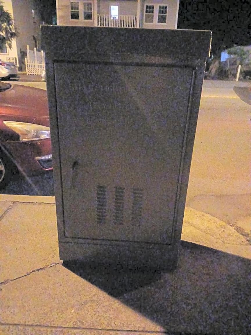 Image submitted with report