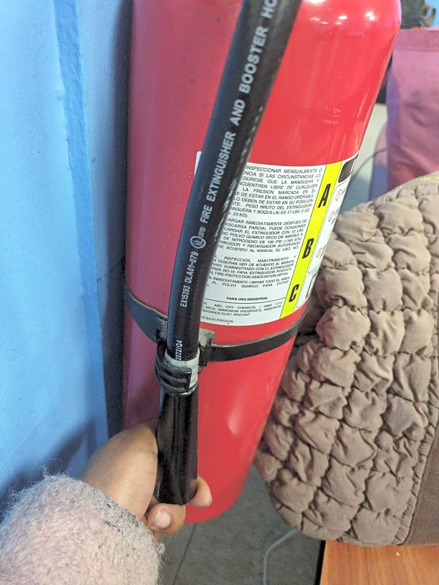 Image submitted with report