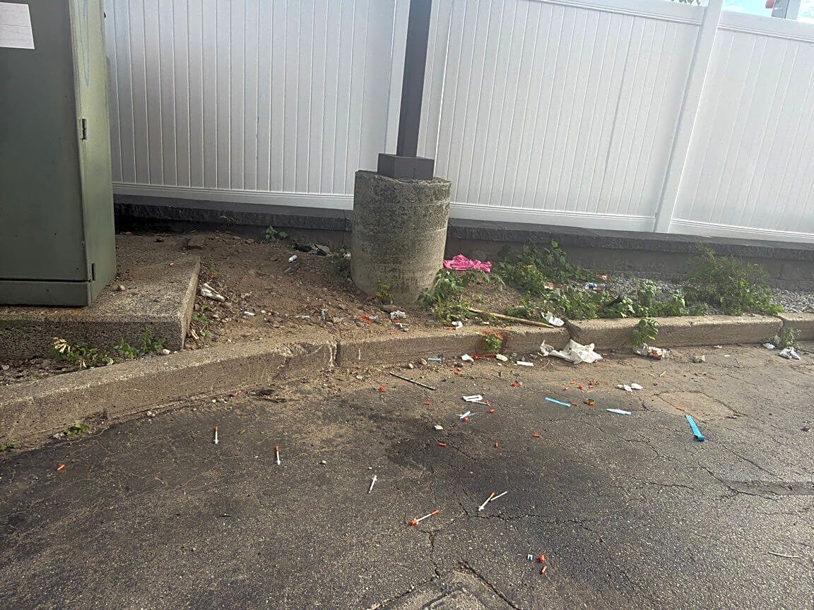 Image submitted with report