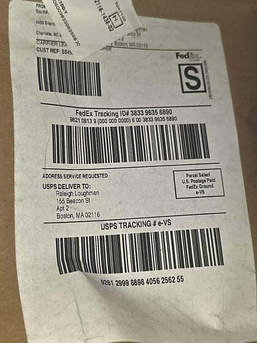 Image submitted with report