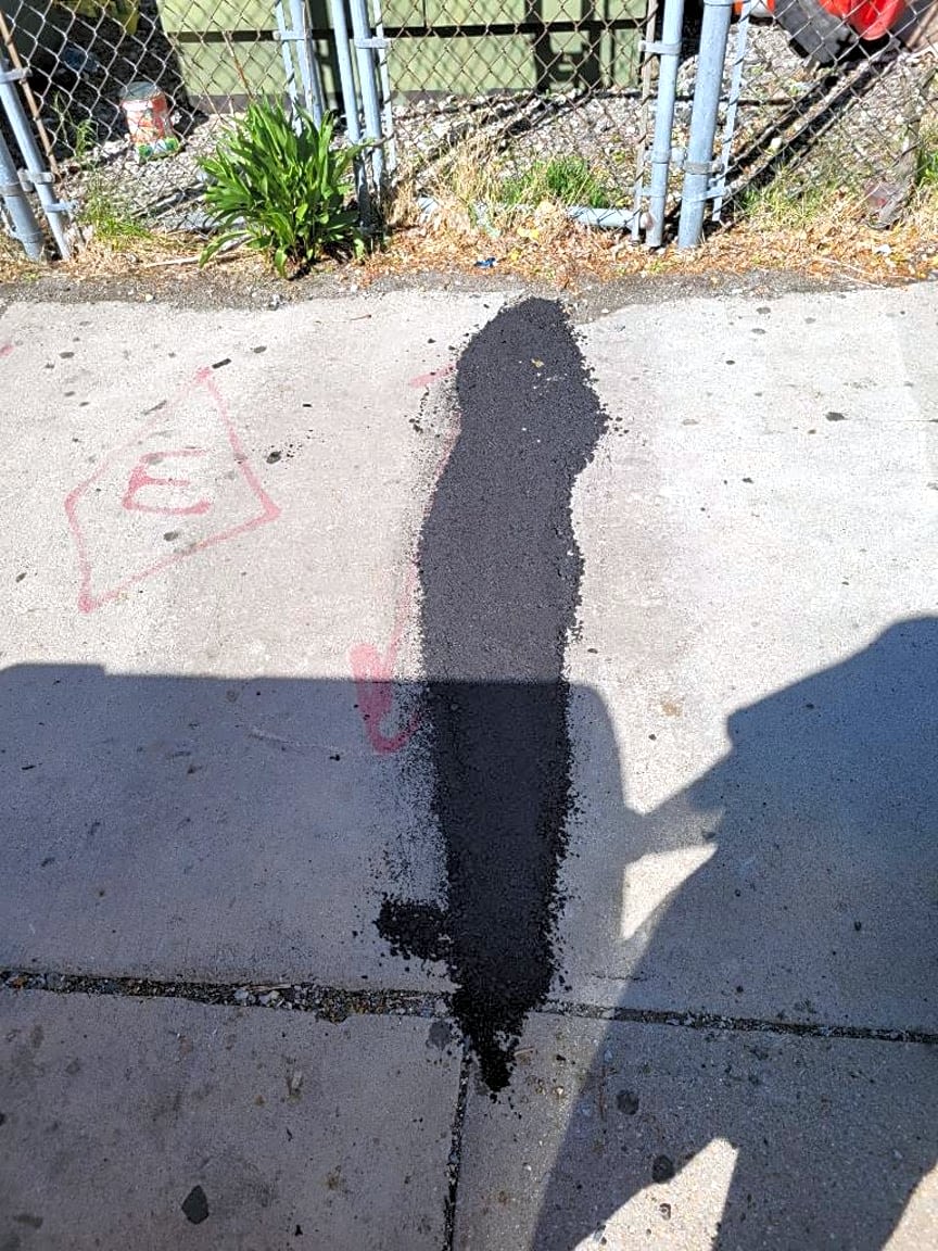 Image submitted with report