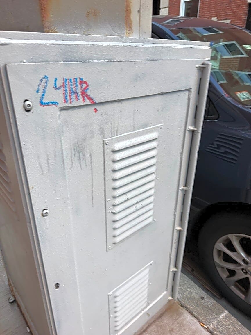 Image submitted with report