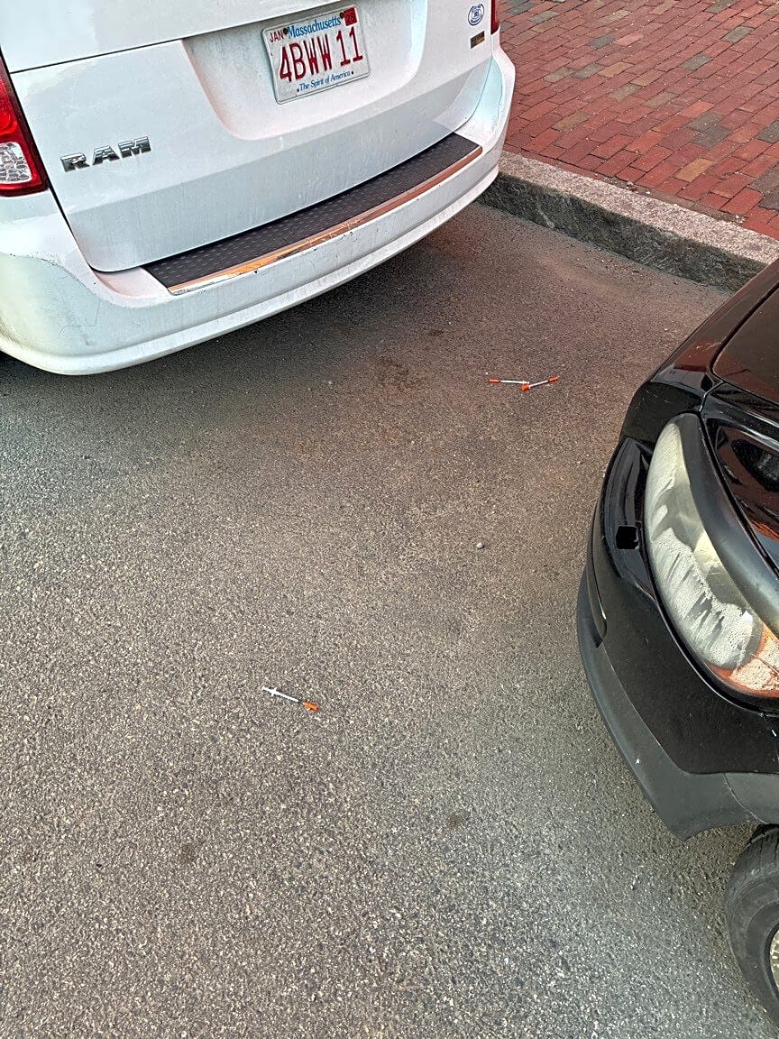 Image submitted with report