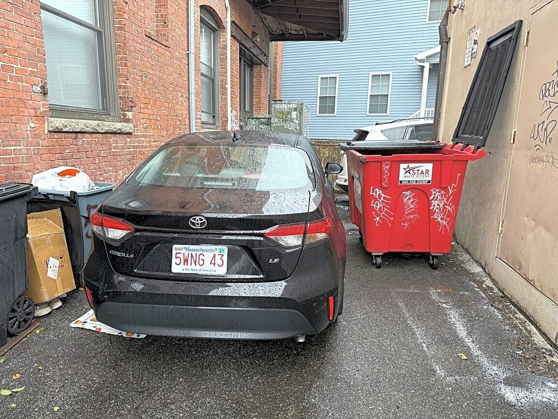 Image submitted with report