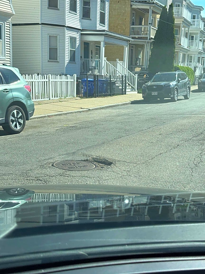 Image submitted with report