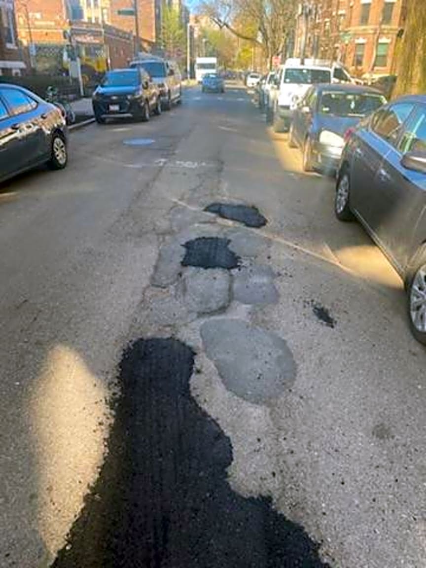 Image submitted with report