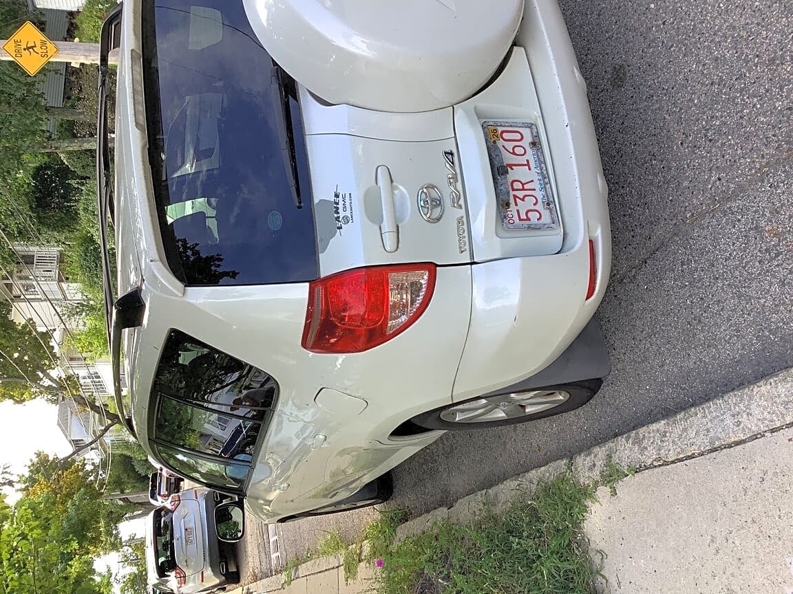 Image submitted with report