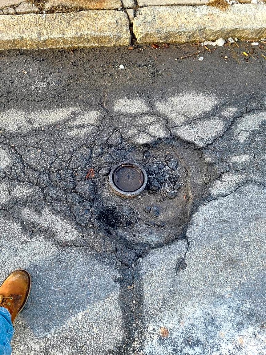 Image submitted with report