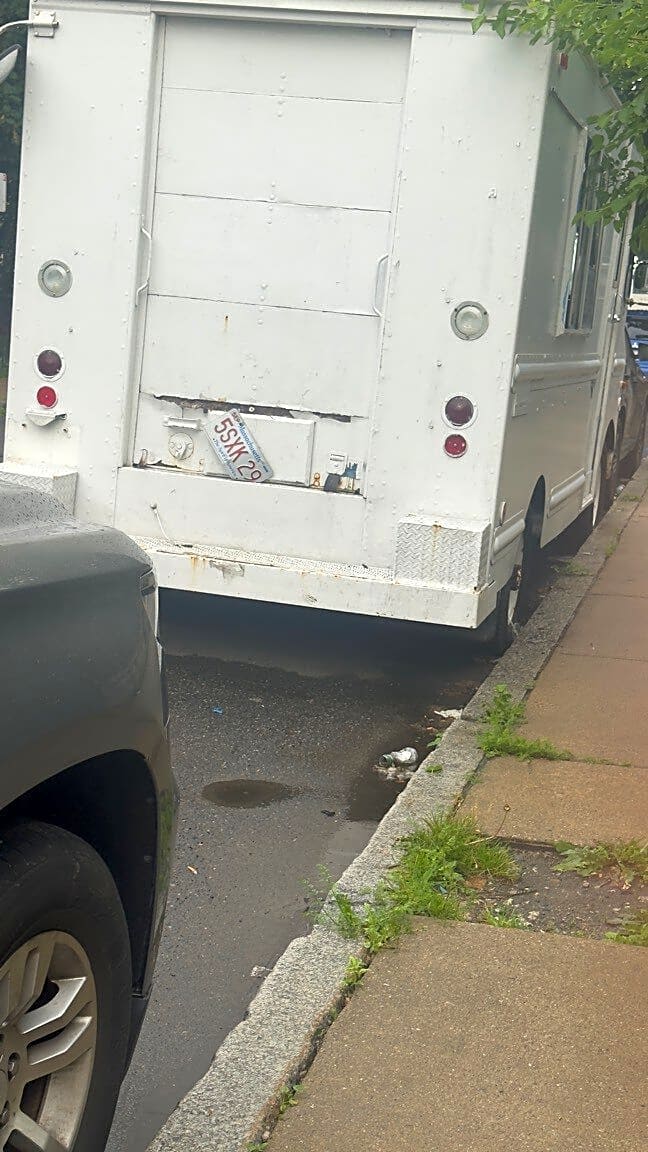 Image submitted with report