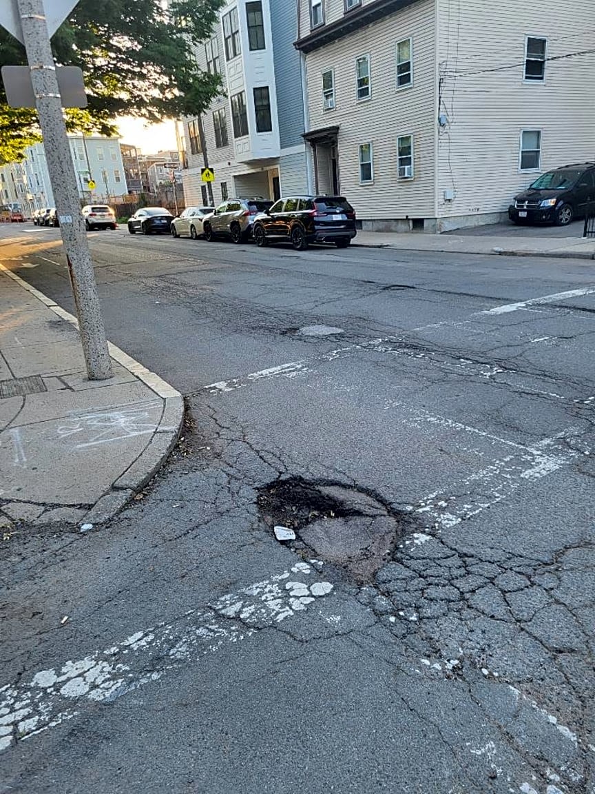 Image submitted with report