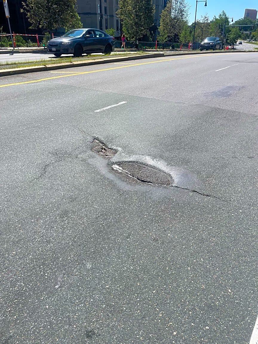 Image submitted with report