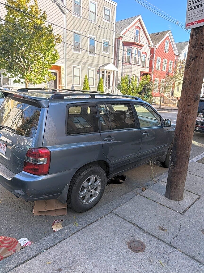 Image submitted with report