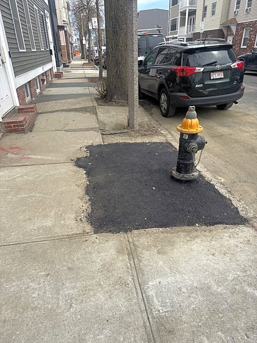 Image submitted with report