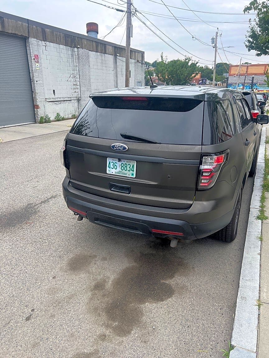 Image submitted with report