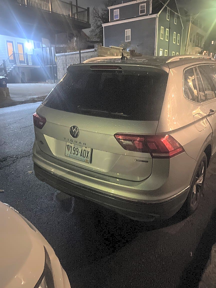 Image submitted with report