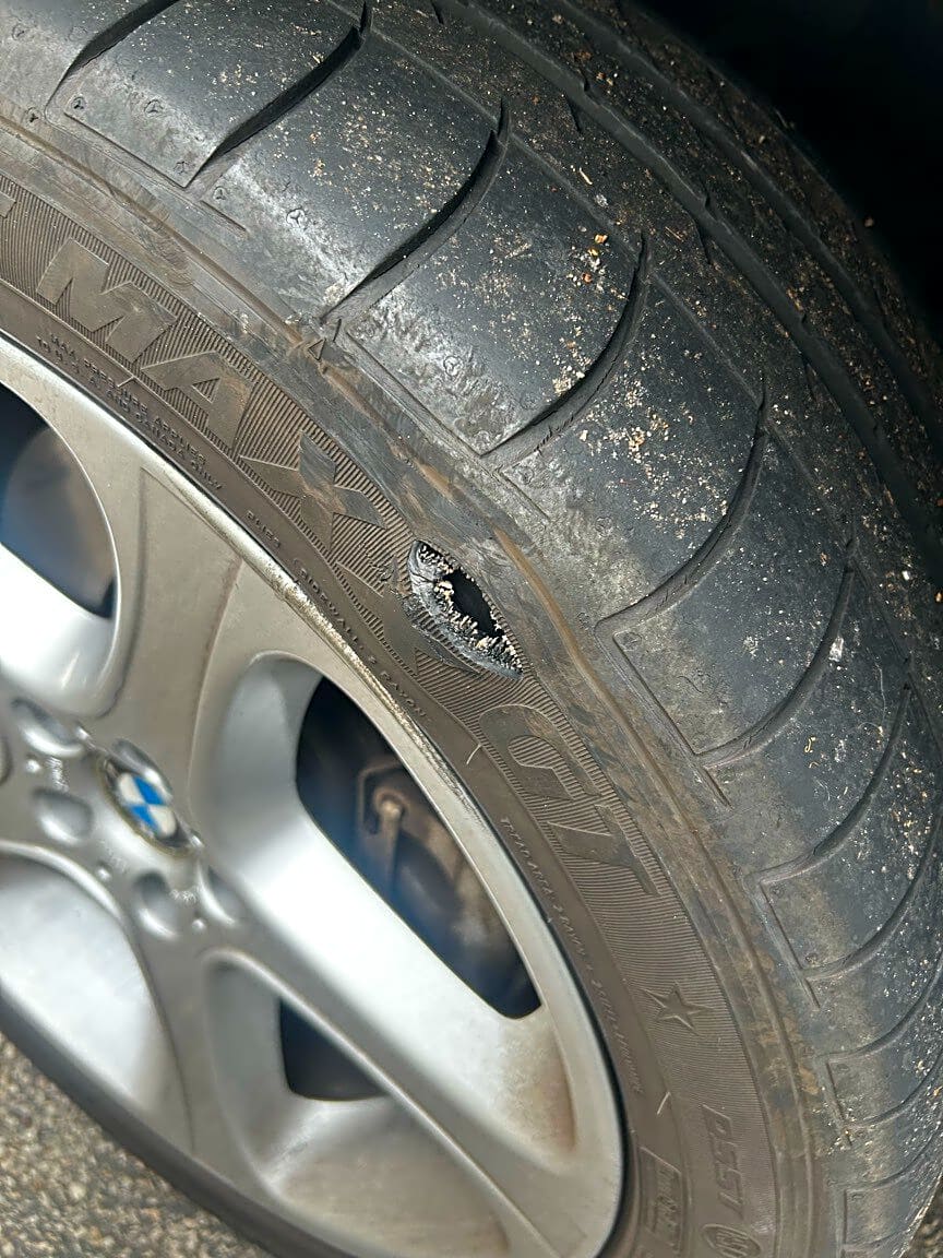 Image submitted with report