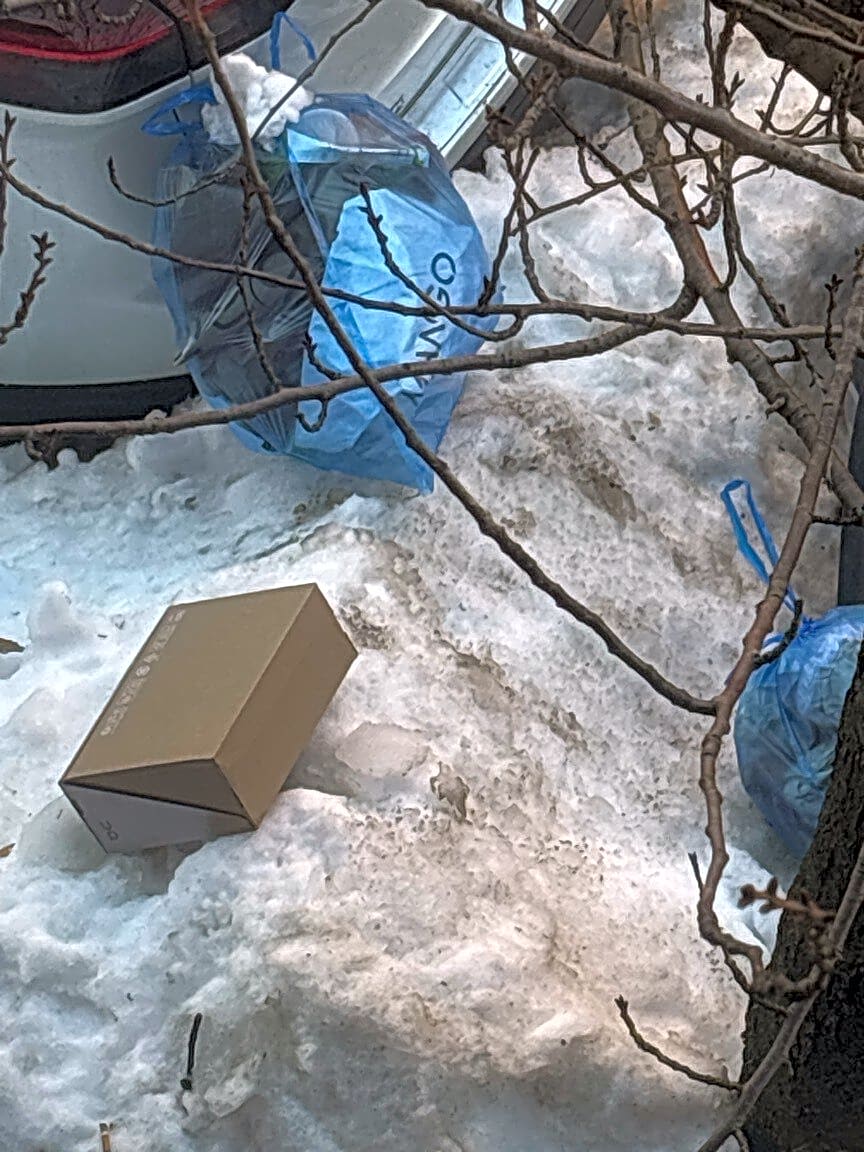 Image submitted with report