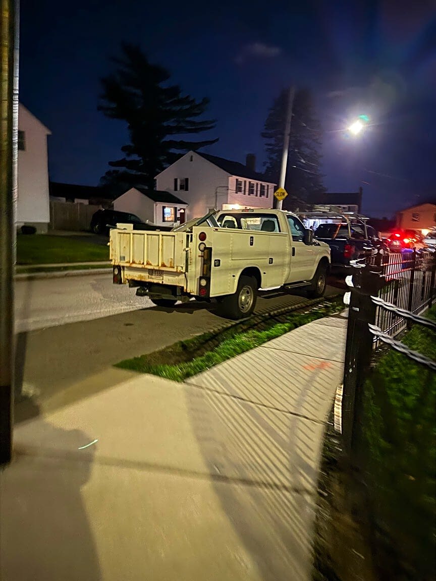 Image submitted with report