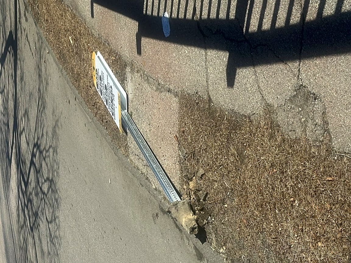 Image submitted with report