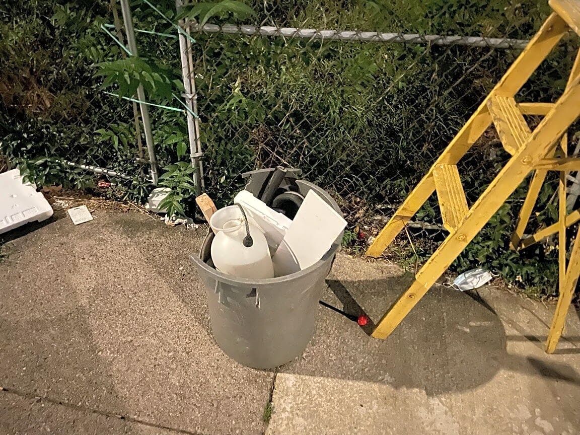 Image submitted with report