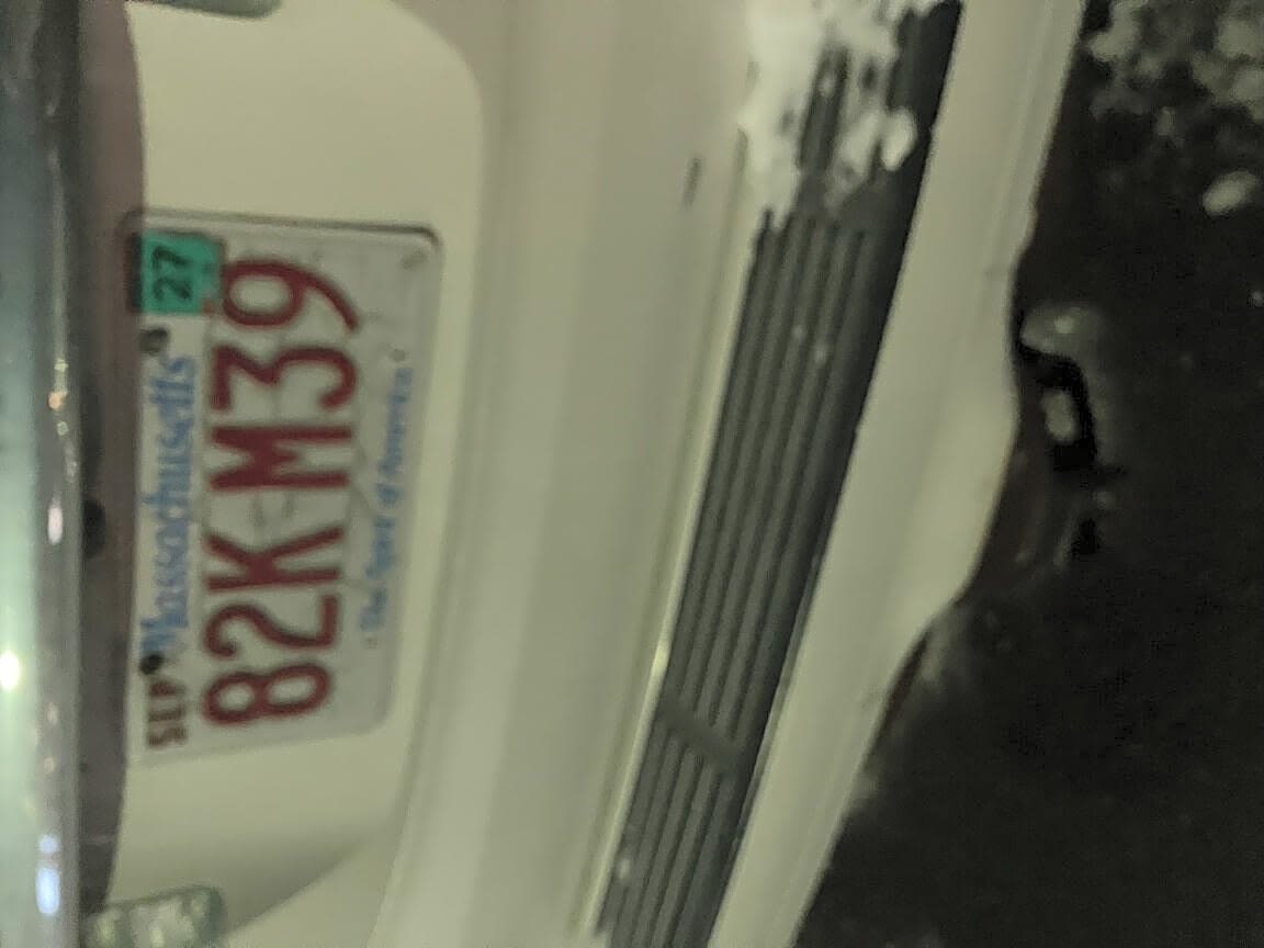 Image submitted with report