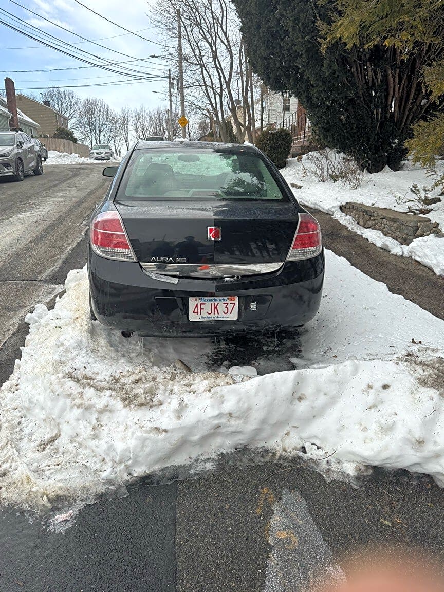 Image submitted with report