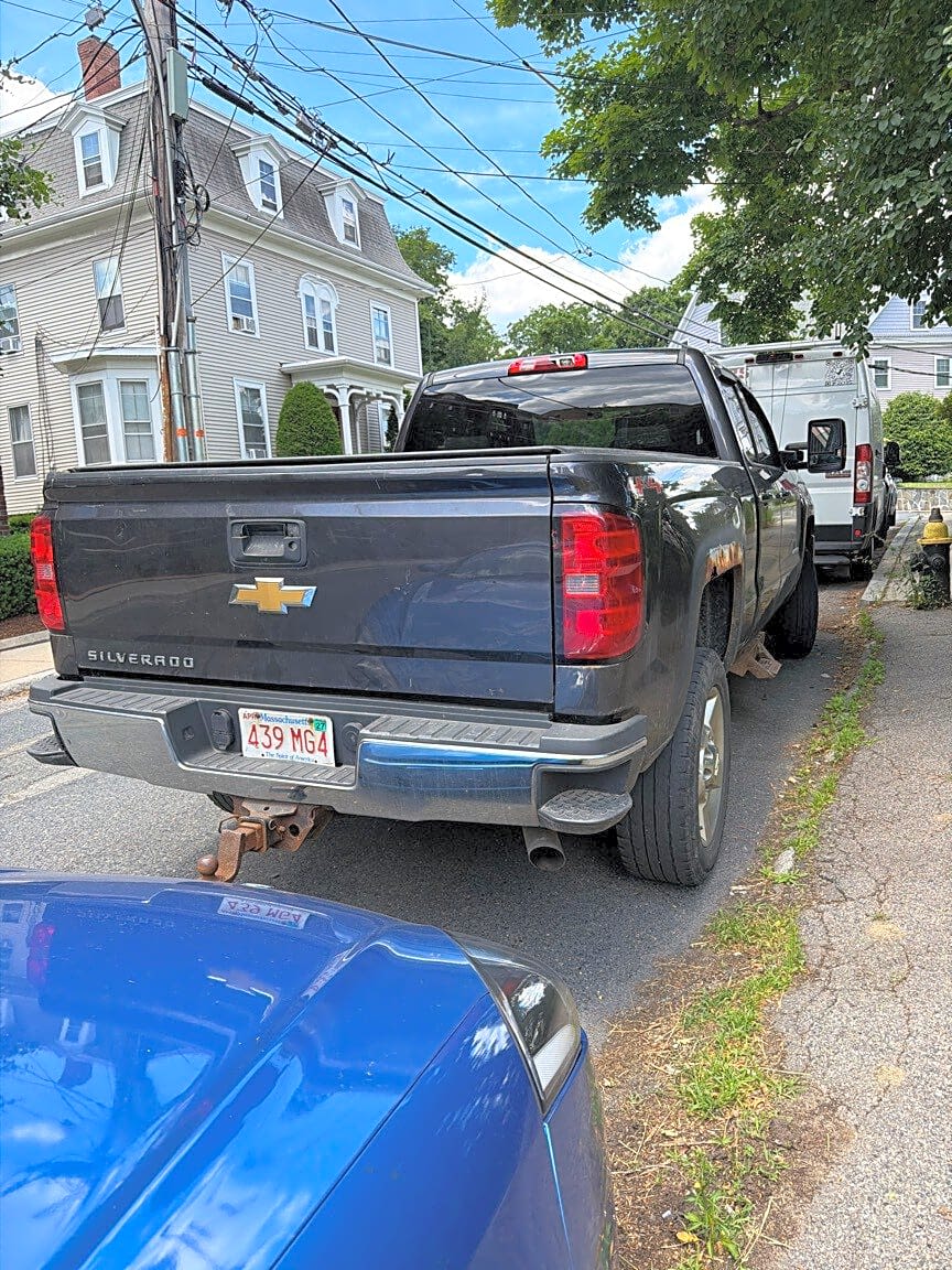 Image submitted with report