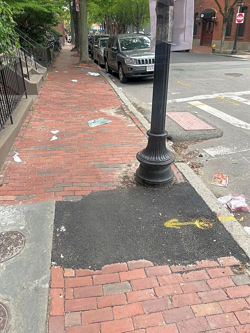 Image submitted with report