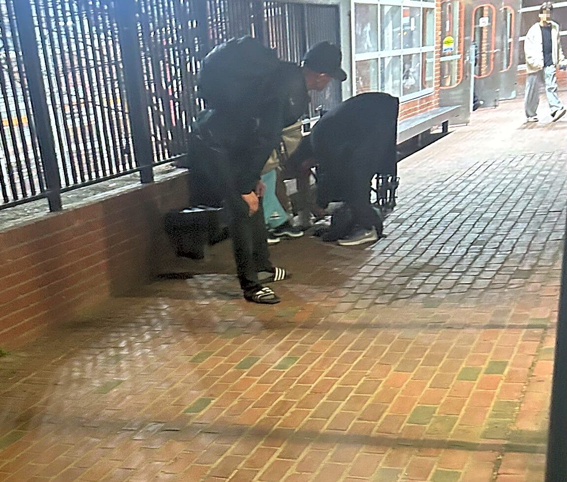 Image submitted with report