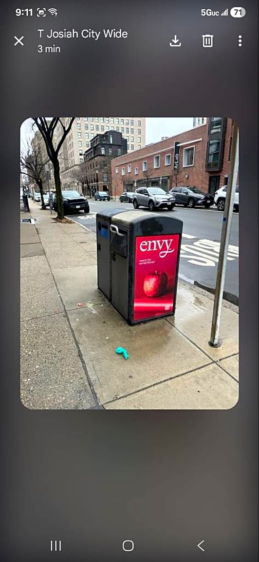 Image submitted with report