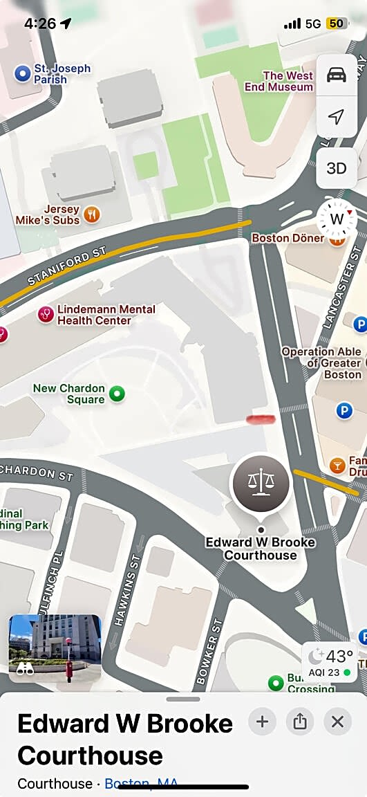 Image submitted with report