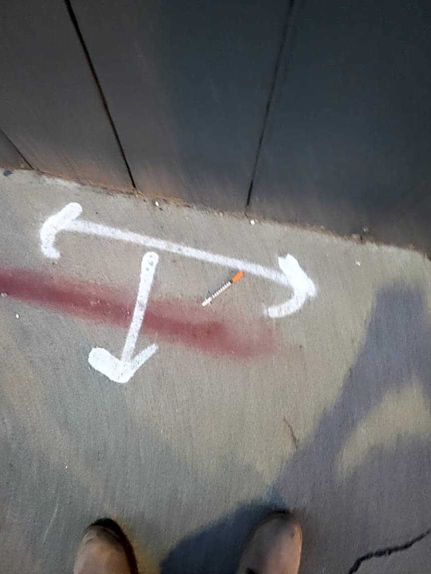 Image submitted with report