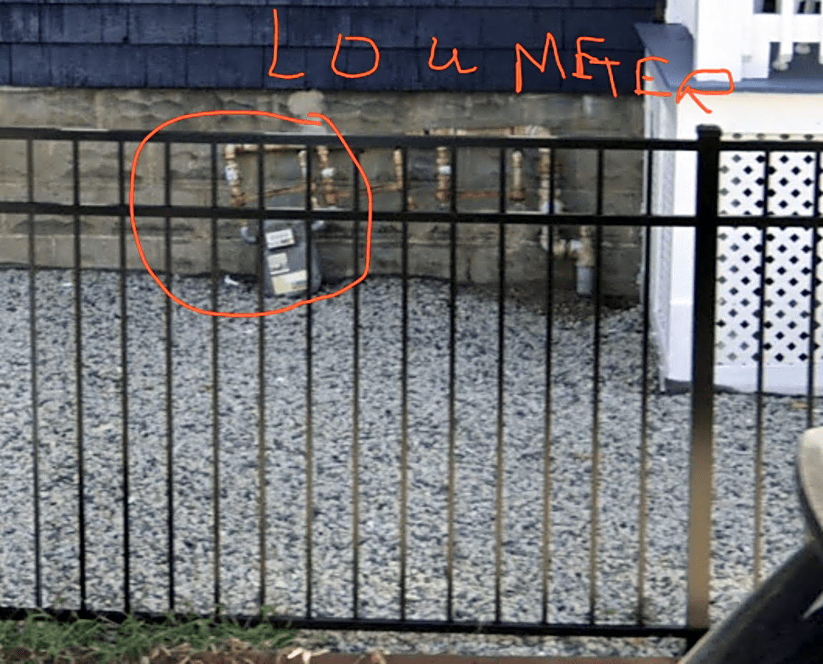 Image submitted with report