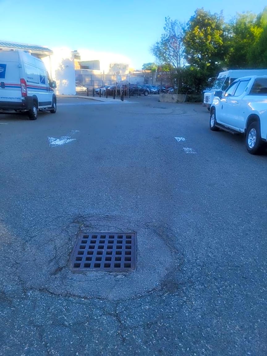 Image submitted with report