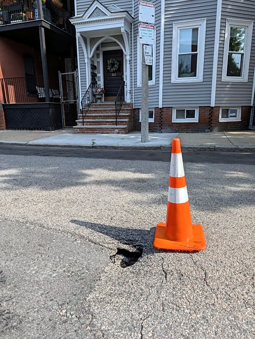 Image submitted with report