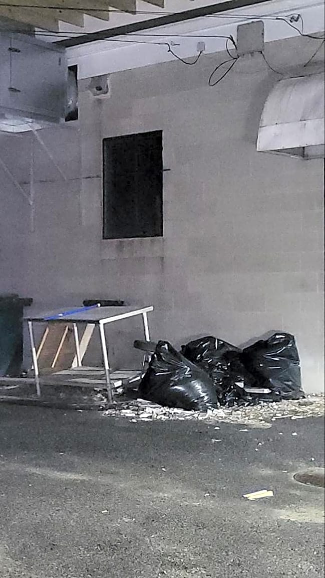 Image submitted with report