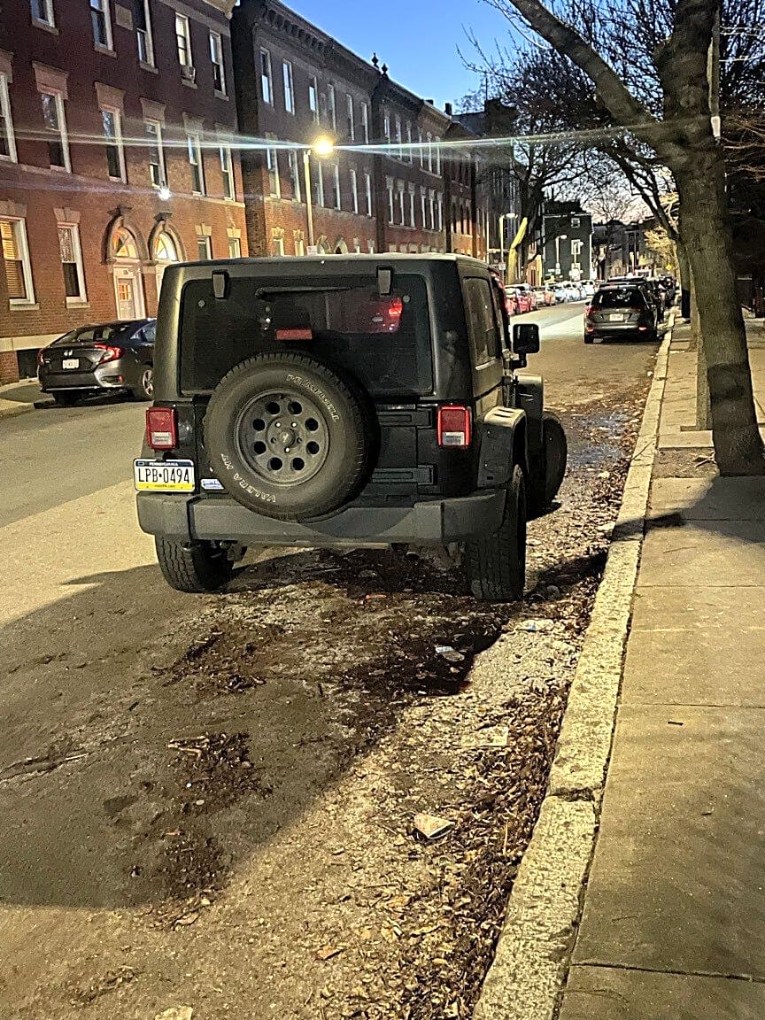 Image submitted with report