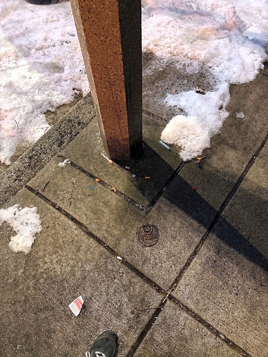 Image submitted with report