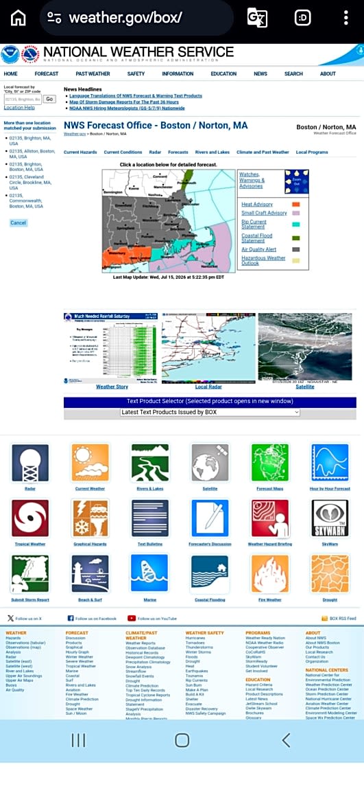 Image submitted with report