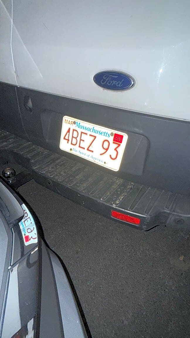 Image submitted with report