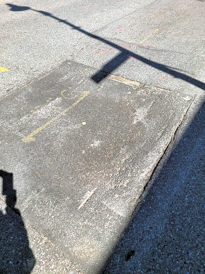 Image submitted with report