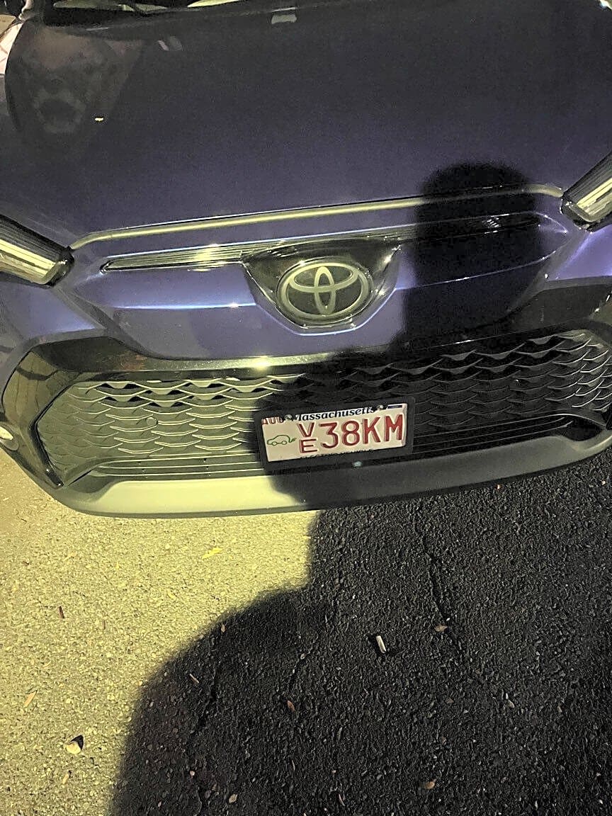 Image submitted with report