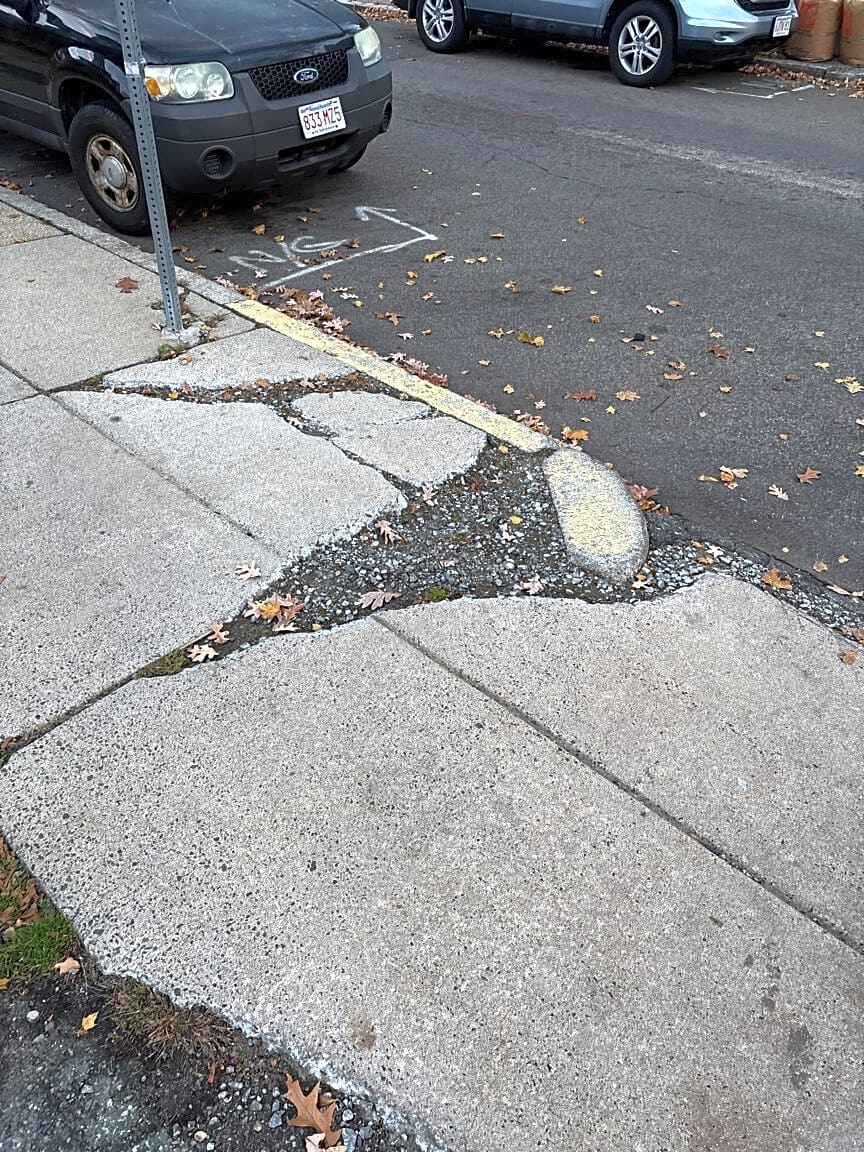 Image submitted with report