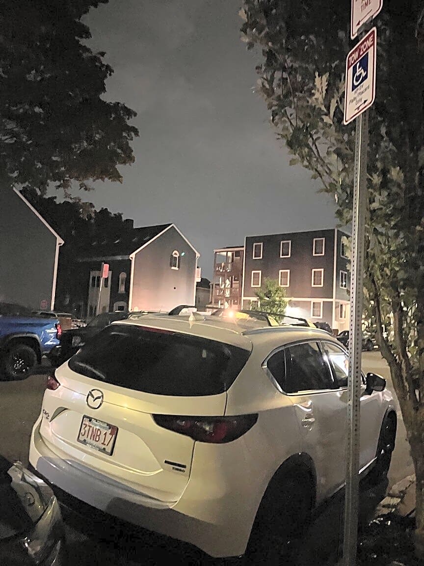 Image submitted with report