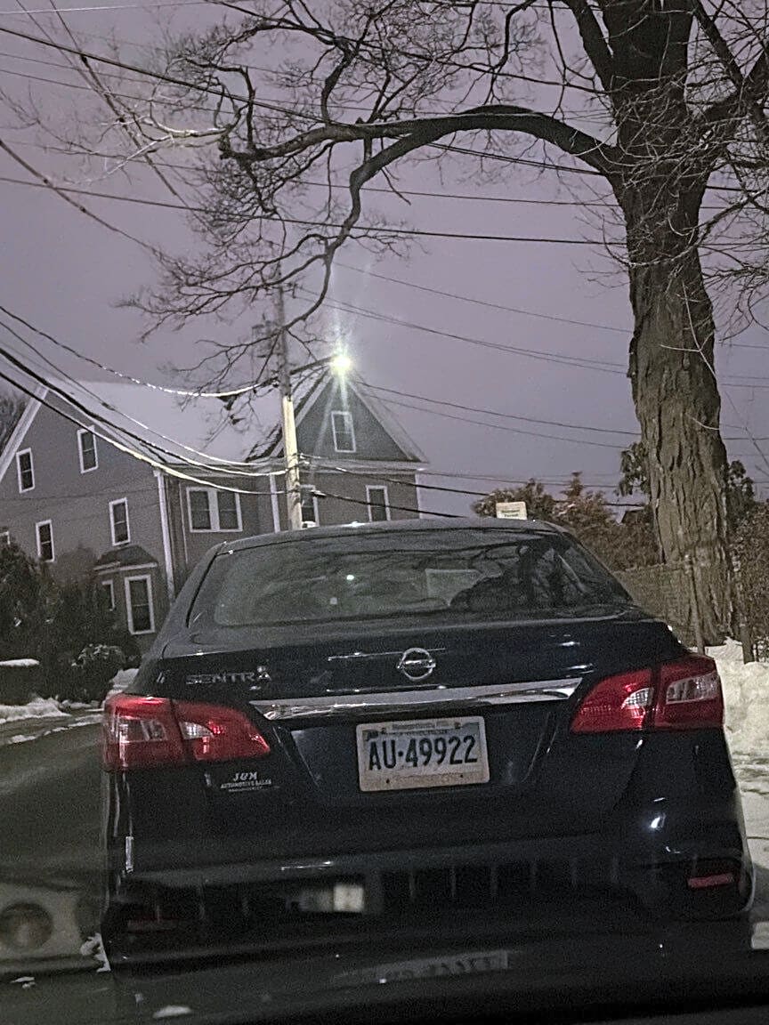 Image submitted with report