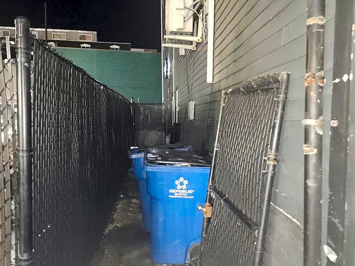 Image submitted with report